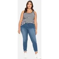 Sheego Shirttop Tanktop Ärmellos