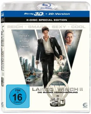Largo Winch 2 - Die Burma-Verschwörung (inkl. 2D Version) [Blu-ray 3D] [Special Edition]