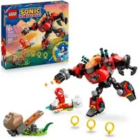 LEGO® Knuckles vs. Dr. Eggmans Egg Crusher Mech (77005), LEGO Sonic Konstruktionsspielsteine, (350 St), Made in Europe