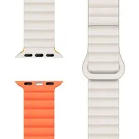 Nalia Smartwatch-Armband Apple Watch 49mm/46/45/44/42(Serie 1-3), Magnetisches Silikon Ersatzband / für Sport Fitness Uhr / Atmungsaktiv