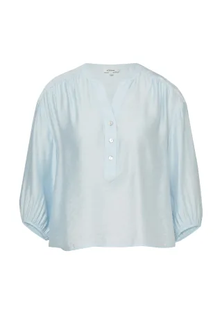 s.Oliver - Bluse blau - Gr. - 42