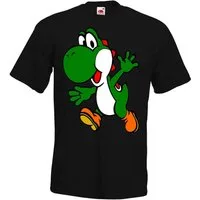 Youth Designz Print-Shirt Yoshi Herren T-Shirt mit lustigem Gaming Aufdruck Geschenk für Männer