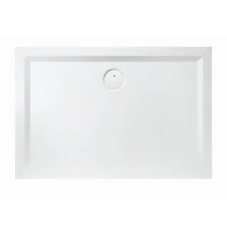 Hoesch Muna Mineralguss-Duschwanne 4177xA010 90x80x3cm, weiß, Material Solique