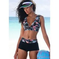 KangaROOS Bikini-Hotpants Agave mit bedrucktem Bund