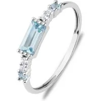 CHRIST Goldring CHRIST Damen-Damenring 1 Topas