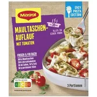 MAGGI Gewürz, Maggi Fix Maultaschen Auflauf herzhaftes Ofengericht Packung 31g