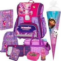 OXYBAG Schulranzen 1.Klasse Mädchen in unterschiedlichen Sets (8-tlg)