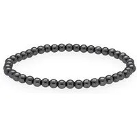 Lebensquelle Plus Armband Hämatit Mini-Kugelarmband, 4 mm