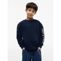 Tommy Hilfiger Langarmshirt Regular Fit, Kinder bis 16 Jahre, Druck auf einem Arm