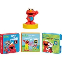 Little Tikes® Hörspielkassette Story Dream Machine, Sesamstraße, Elmo & Freunde Kollektion, (Set, 4-St), passend für Story Dream Machine