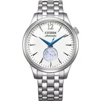 Citizen Automatikuhr NH9131-73A, Armbanduhr, Herrenuhr, Damenuhr, offene Unruh, Edelstahlarmband