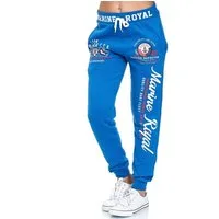 L.gonline Jogginghose Damen JoggingHOSE lang, Trainingshose Baumwolle, Sporthose mit Bündc (Sweatpants, 1-tlg) mit elastischem Bund