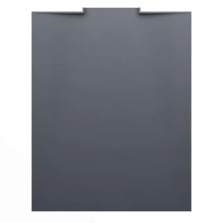 Laufen Duschwanne NIA 800x1000x30 Marbond mit Wandablauf anthrazit, H2100320780001 H2100320780001