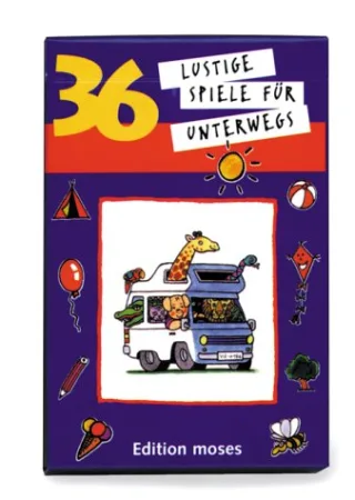 36 lustige Spiele für unterwegs