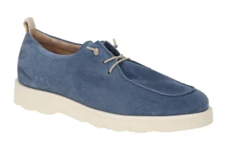 Paul Green 1070-00x PG 1070 Damen Slipper Halbschuhe Blau Lake Echtleder Supe...