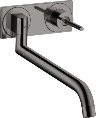 Hansgrohe Spültischmischer Unterputz Axor Uno 2 Polished Black Chrome 38815330