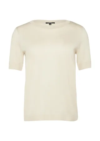 comma - T-Shirt beige - Gr. - 36