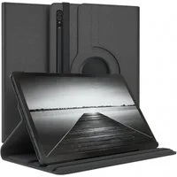 EAZY CASE Tablet-Hülle Rotation Case für Samsung Galaxy Tab S8 / Tab S7 11 Zoll, Hülle 360° drehbar mit Standfunktion Etui Anti-Kratz Tasche Schwarz