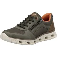 Rieker Sport Sneaker, Schnürschuh, Freizeitschuh, Halbschuh mit Reißverschluss