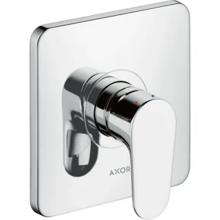 hansgrohe Axor Citterio M Fertigmontageset 34625000 Unterputz-Brausearmatur, 1 Verbraucher, chrom