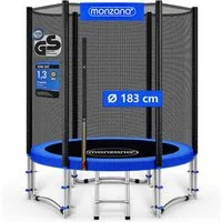 monzana Gartentrampolin, Ø 183 cm, Ø 183 / 244 / 305 / 366 / 427 cm Komplettset TÜV SÜD GS