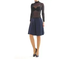YESET Midirock Swing Rock Midi hohe Taille Falten-Rock Gummibund Skirt maxi Midirock schwingend