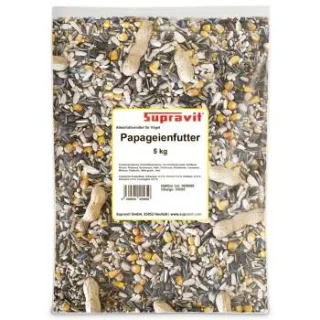 Supravit Papageienfutter für Papageien Aller Arten 5 kg
