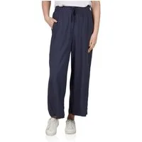 DENIMFY Chinohose Damen Hose DFKate Loose Fit Sommer Freizeithose mit Taschen