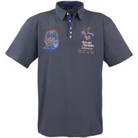 Lavecchia Poloshirt Lavecchia Herren Poloshirt LV-3101 (Anthrazit, 3XL) Herren Polo Shirt