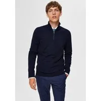 Selected Troyer SLHBERG HALF ZIP CARDIGAN NOOS Baumwolle, regular fit