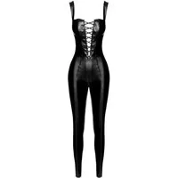 Noir Handmade Bodystocking Overall in schwarz - L