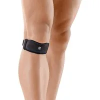 Bauerfeind Kniebandage GenuPoint Patellasehnenbandage, Schwarz Größe 3