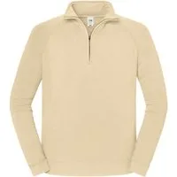 Fruit of the Loom Sweatshirt Iconic Premium Zip Neck Sweat