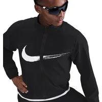 Nike Trainingsjacke M NK DF FORM JKT GFX mit Eingrifftaschen, schnell trocknendes und elastisches Material
