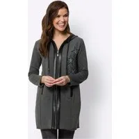 heine Shirtjacke Sweatshirtjacke Langarm