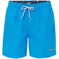 HAPPY SHORTS Badehose HAPPY SHORTS Herren Badeshorts Strandshorts Blau Boardshort S - XXL