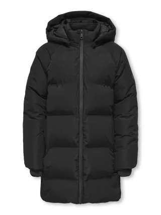 KIDS ONLY - KOGELLIE FUNCTIONAL HOOD LONG JACKET OTW Schwarz - Gr. - 146