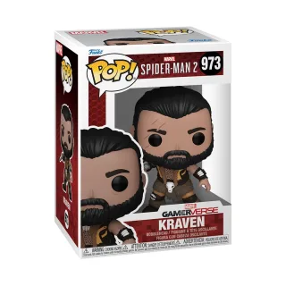 Funko POP! Games: Spider-Man 2- Kraven - Spider-Man 2 Video Game - Vinyl-Sammelfigur - Geschenkidee - Offizielle Handelswaren - Spielzeug Für Kinder und Erwachsene - Video Games Fans