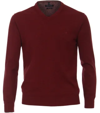 CASAMODA - Pullover rot - Gr. - 4XL