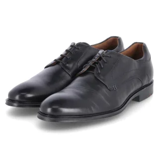 Lloyd Halbschuhe MILAN  Schwarz - Gr. 40,5 -  Leder und Textil