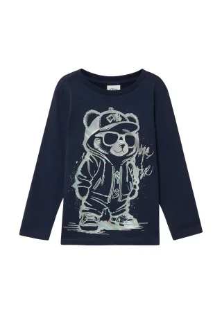 s.Oliver - T-Shirt blau - Gr. - 98