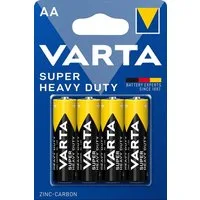 VARTA Varta Batterie Zink-Kohle, Mignon, AA, R6, 1.5V 4er Pack Batterie, (1,5 V)