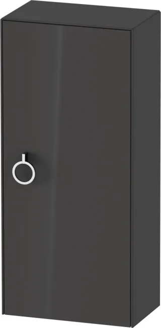 Duravit White Tulip Halbhochschrank Graphit Hochglanz 400x240x880 mm - WT1323RH1H1 WT1323RH1H1