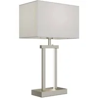 Lindby Tischleuchte Sigurd, Enthalten, 1 x 60 W E27 (exkl) + 1 x 5,5 W LED (inkl)