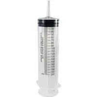 Romed Einwegspritze Wund- & Blasenspritze, 200 ml, 3-teilig, mit Luer-Ansatz, (1-St)
