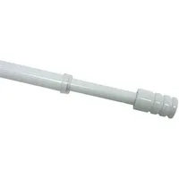 GARDINIA Vitragenstange, Ø 10 mm, 1-läufig, ausziehbar, ohne Bohren, verschraubt, Serie Vitragestange Zylinder Ã˜ 10 mm