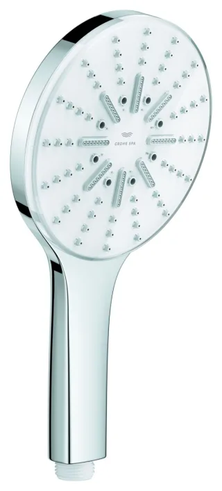Grohe Handbrause Rainshower Aqua 101676 3 Strahlarten 8.4 l/min chrom, 1016760000 1016760000