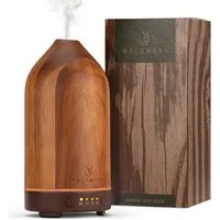 Waldwerk Luftbefeuchter Diffuser (100ml) aus edlem Akazienholz - Aroma Diffuser, 0,1 l Wassertank
