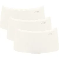sloggi Panty GO Crush (3er Pack) mit Spitzendetails, Cotton-Mix