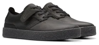 Clarks Sneaker "Streethill Lace" Schnürschuh mit Lederinnensohle